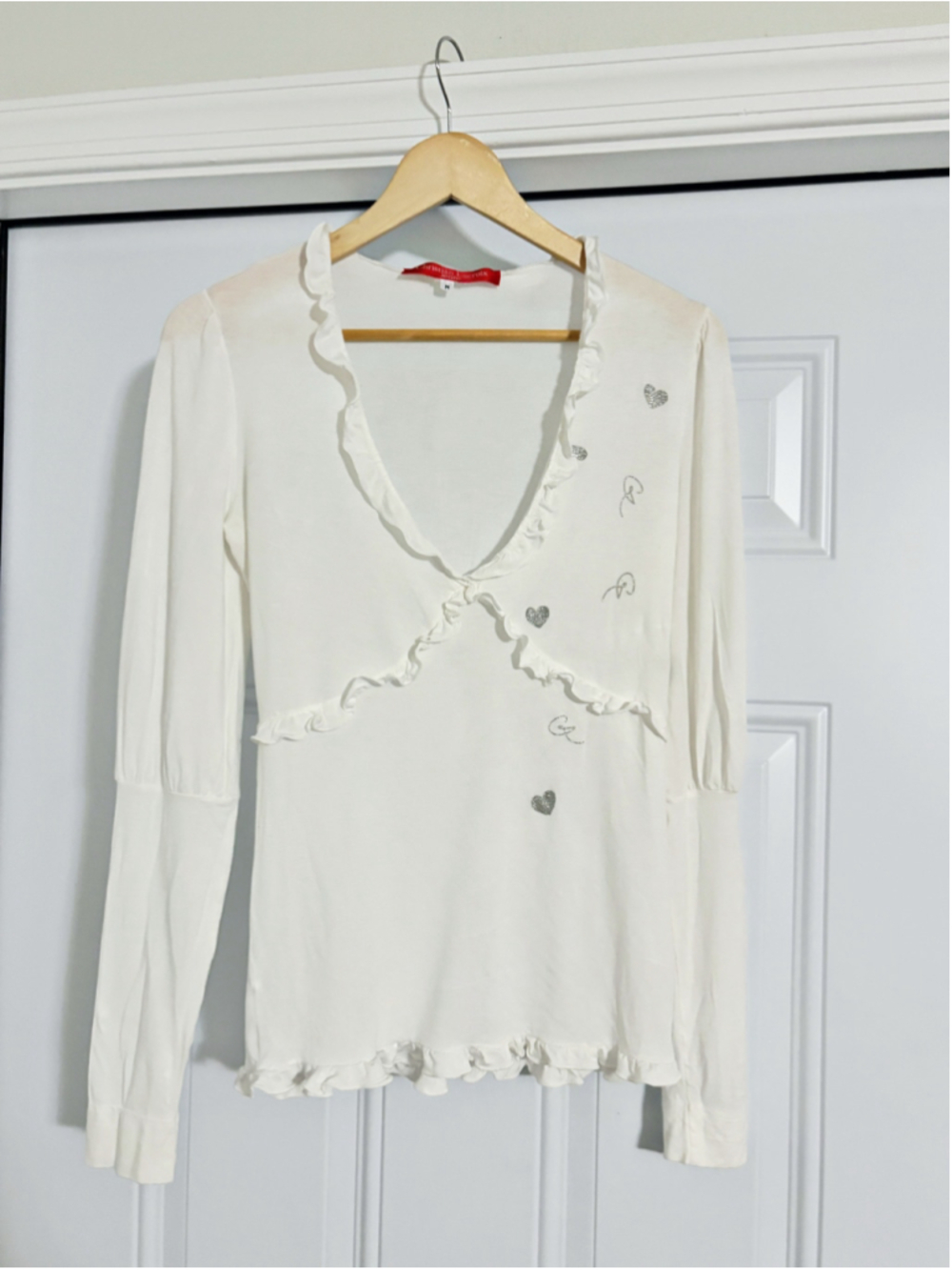 Christian Lacroix Long Sleeve Heart Top